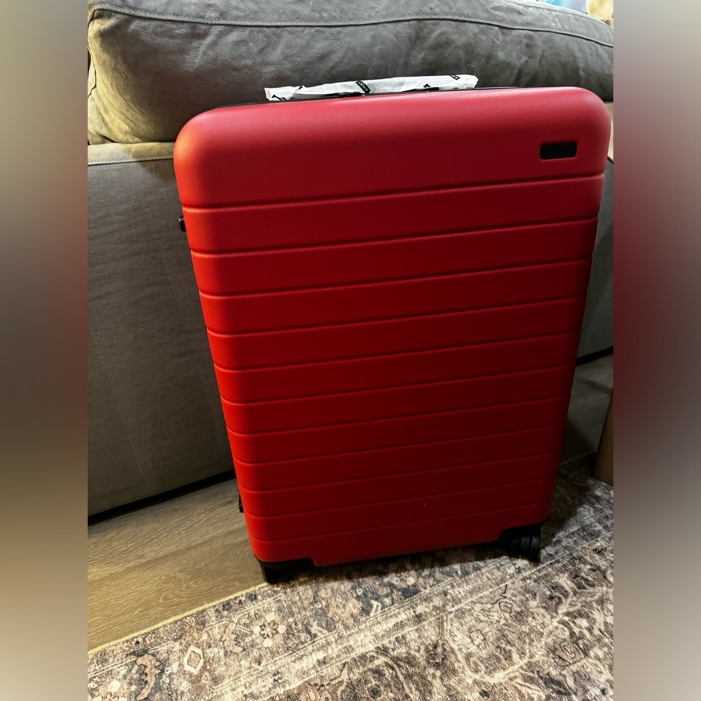 Brand New Away Medium Suitcase Tango Red